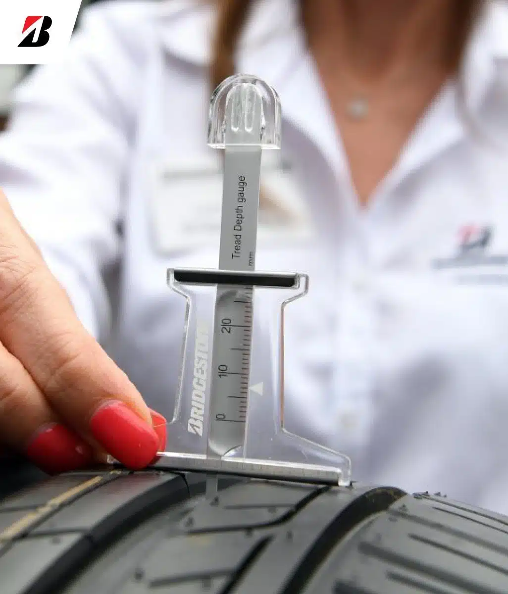 Tyre Safety Measure Tread Depth Bridgestone
